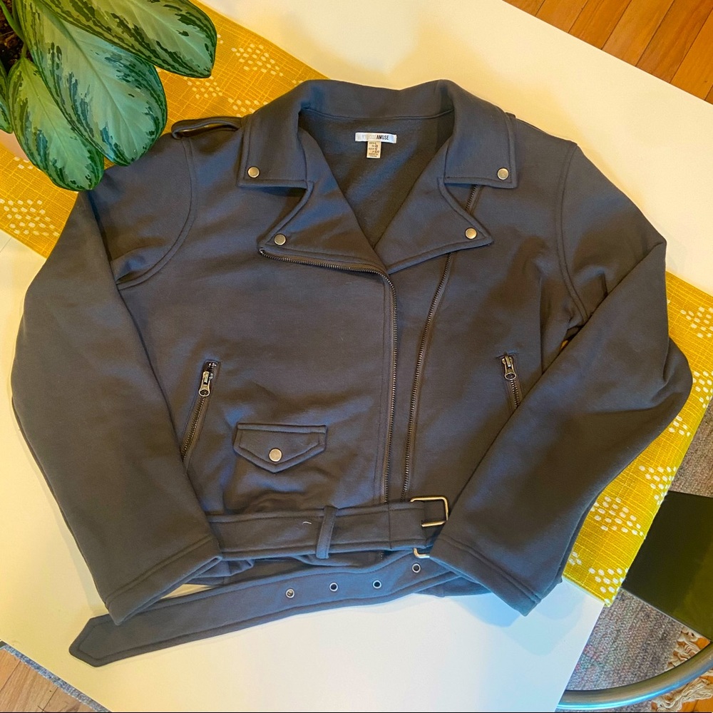 NWOT amuse society moto jacket